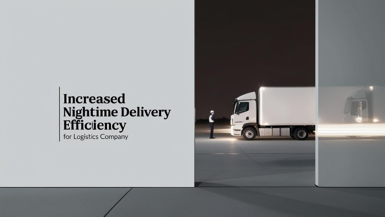 trường hợp công ty mới nhất về Tăng hiệu quả giao hàng ban đêm cho một công ty logistics