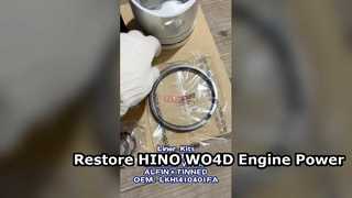 Bộ lót xi lanh động cơ IZUMI LKHI410401FA cho HINO WO4D