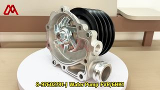 8976027810 8-97602781-0 Lắp ráp máy bơm nước có miếng đệm cho ISUZU 6HE1-T FSR FTR