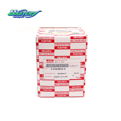 OEM Engine Oil Filter Element Replacement 5876100100 For ISUZU NKR77 4JH1