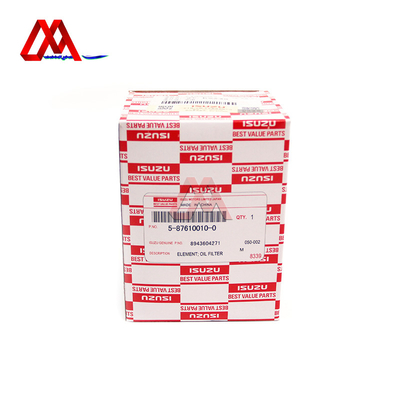 NKR55 4JB1T Isuzu Replacement Parts Engine Oil Cleaner Oil Filter 5876100110
