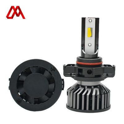 F2 75W 7500 Lumens 6500k Cool White H3 H7 H11 LED Headlights Bulbs