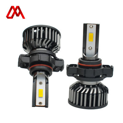 F2 75W 7500 Lumens 6500k Cool White H3 H7 H11 LED Headlights Bulbs
