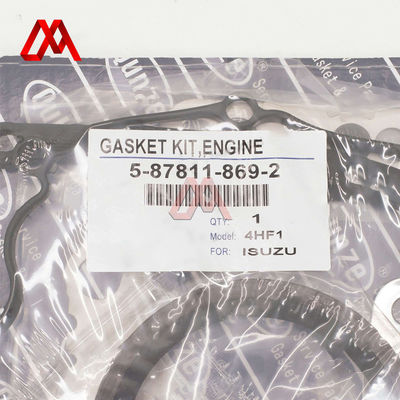 Truck Replacement Parts Full Gasket Set 5878118692 5-87811869-2 5-87811-869-2 Engine Repair Kit for ISUZU ELF 4HF1