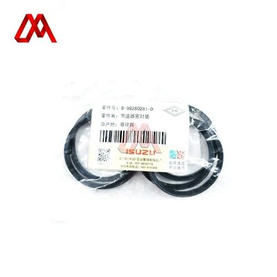 Truck Engine Parts 8982802810 8-98280281-0 Thermostat Cover Gasket Seal Pad Compatible with Isuzu FVR 6HK1 700P