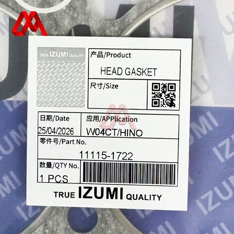 High Quality Truck Engine Cylinder Head Gasket 11115-1722 Suitable for W04CT Engine Repair Parts